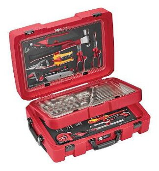 Serviceväska Teng Tools SCE1-SCE2, SERVICEVÄSKA EVA MED VERKTYG SCE2