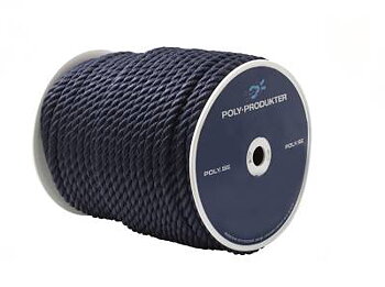 Tågvirke polysoft 16 mm marinbl - Poly