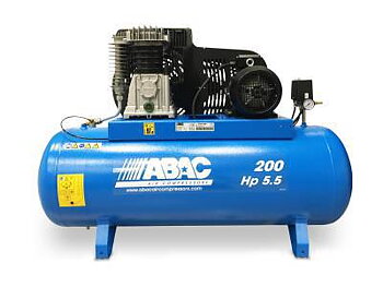 Kolvkompressor ABAC PRO Stationär, KOLVKOMPRESSOR PRO ABAC B5900B 5,5HK 200L 400V/3 V2