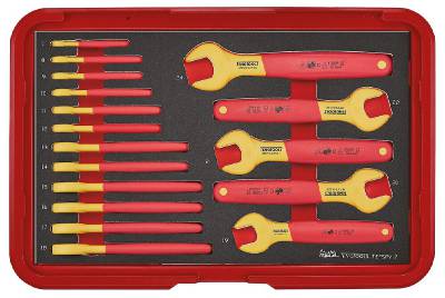 Serviceväska TengTools SCE3, SERVICEVÄSKA MED VERKTYG SCE3 56 DELAR 1000V FOAM - 3