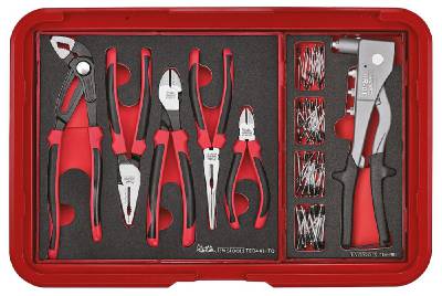 Serviceväska TengTools SCE4, SERVICEVÄSKA MED VERKTYG SCE4 226 DELAR FOAM - 4