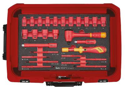 Serviceväska TengTools SCE5, SERVICEVÄSKA MED VERKTYG SCE5 52 DELAR 1000V FOAM - 4