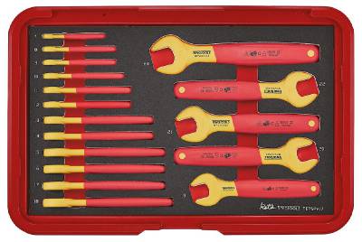 Serviceväska TengTools SCE5, SERVICEVÄSKA MED VERKTYG SCE5 52 DELAR 1000V FOAM - 3