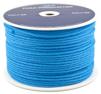 Polyetentågvirke lösflätad, TÅGVIRKE POLY POLYETEN LÖSFLÄTAD BLÅ 10MMX110M