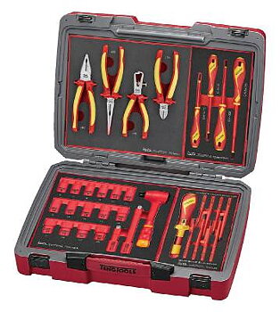 Verktygssats TengTools TC-6TE04, VERKTYGSSATS 36 DELAR 1000V TC-6TE04 FOAM