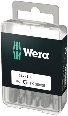 Bits för TX-spår Wera 867/1 Z, BITS 867/1 Z DIY TORX30 - 2