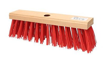 Piassava 30 cm röd - MAX