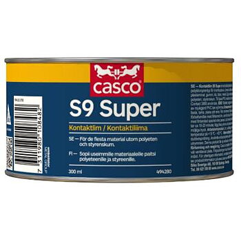 Kontaktlim S9 Super Casco, KONTAKTLIM S9 SUPER 3831 CASCO 300ML