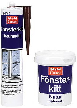 Fönsterkitt Casco 5952, FÖNSTERKITT 5952 CASCO NATUR 300ML