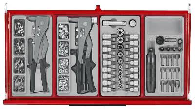 Verktygssats TengTools TKS26R753T, VERKTYGSSET 753 DELAR TENG TOOLS RÖD 26 TUM - 6