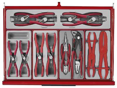 Verktygssats TengTools TKS26R1033T, VERKTYGSSET 1033 DELAR TENG TOOLS RÖD 26 TUM - 13