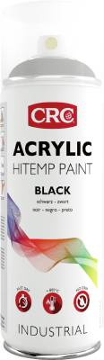 Akrylfärg Acrylic CRC, FÄRG AKRYL SVART HÖGTEMP CRC AE 400ML