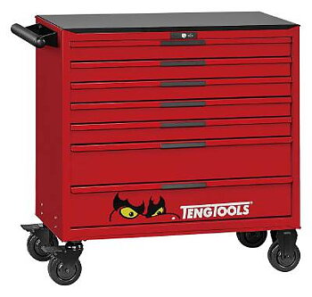Verktygssats TengTools TKW37R663T, VERKTYGSSET 663 DELAR TENG TOOLS RÖD 37 TUM