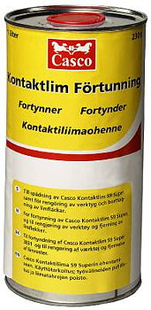 Kontaktlimsförtunning Casco 3835, KONTAKTLIMSFÖRTUNNING 3835 CASCO 1L