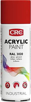 Akrylfärg Acrylic CRC, FÄRG AKRYL RÖD RAL 3020 CRC AE 400ML