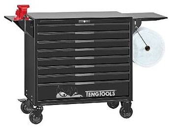 Verktygssats TengTools TKW37B1008T, VERKTYGSSET 1008 DELAR TENG TOOLS SVART 37 TUM