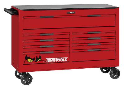 Verktygssats TengTools TKW53R615T, VERKTYGSSET 615 DELAR TENG TOOLS RÖD 53 TUM