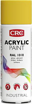 Akrylfärg Acrylic CRC, FÄRG AKRYL ZINK GUL RAL 1018 CRC AE 400ML