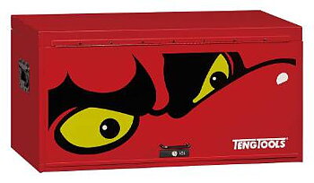 Verktygslåda TengTools TST37R5F, VERKTYGSLÅDA 5 LÅDOR TENG TOOLS RÖD BRED 37 TUM