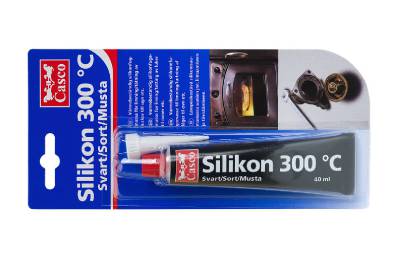 Silikon 300°C Casco 2999, SILIKON CASCO 300C 2999 CASCO SVART 40ML