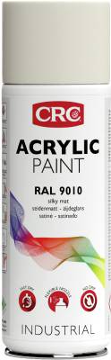 Färg vit matt ral9010 AE 400 ml - CRC