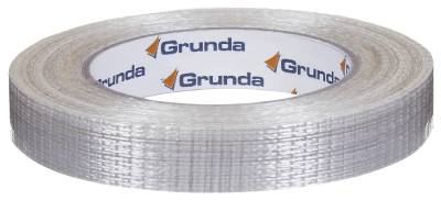 Bandningstejp korsarmerad Grunda, BANDNINGSTEJP GRUNDA KORS GLASFIBERARMERAD 25MMX50M