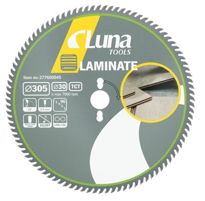 Sågklinga laminate 305x30 z96 - Luna