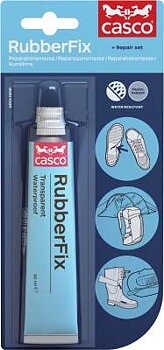 Reparationspasta rubberfix, REPARATIONSPASTA CASCO RUBBERFIX TRANSPARENT