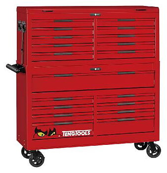 Verktygssats TengTools TKS53R1133F, VERKTYGSSET 1133 DELAR RÖD 53 TUM FOAM