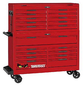 Verktygssats TengTools TKS53R1295T, VERKTYGSSET 1295 DELAR RÖD 53 TUM TT