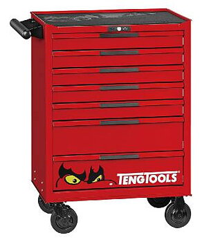 Verktygssats TengTools TKW26R282TC, VERKTYGSSET 282 DELAR RÖD 26 TUM TT