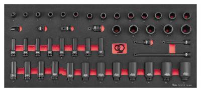 Verktygssats TengTools TKW37R525FC, VERKTYGSSET 525 DELAR TENG TOOLS RÖD 37 TUM FOAM SITE HD - 9