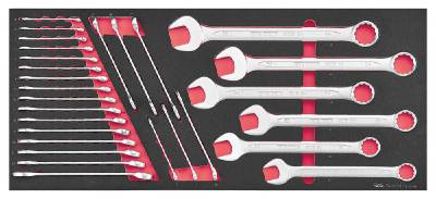 Verktygssats TengTools TKW37R525FC, VERKTYGSSET 525 DELAR TENG TOOLS RÖD 37 TUM FOAM SITE HD - 6