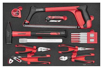 15 delars Verktygssats Teng Tools TTEPS15, VERKTYGSSATS EVA 15 DELAR TTEPS15