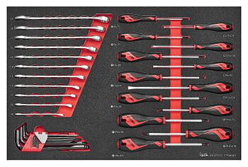 33 delars Verktygssats Teng Tools TTEMD33, VERKTYGSSATS EVA 33 DELAR TTEMD33