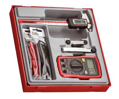Mätsats 4 delar Teng Tools TTDCM, MÄTSATS 4 DELAR TTDCM