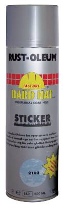 Vidhäftningsgrundfärg Rust-Oleum, SPRAYFÄRG PRIMER HARD HAT 2102 RUST-OLEUM STICKER 500ML