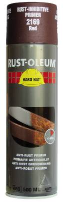 Grundfärg Primer Rust-Oleum Hard Hat, SPRAYFÄRG PRIMER HARD HAT 2182 RUST-OLEUM GRÅ 500ML