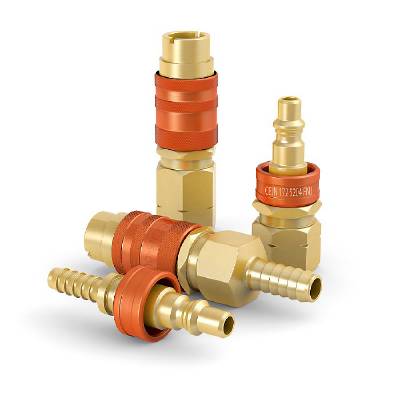 Snabbkopplingar i serie 172 LP-Gas, orange, Cejn, SNABBKOPPLING CEJN 172 G3/8 VÄNSTERGÄNGA FÖR GASOL