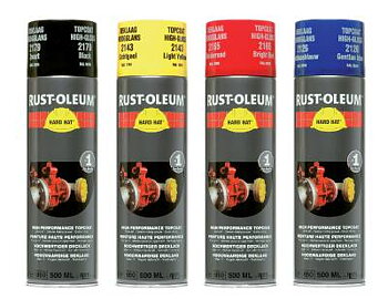 Sprayfärg Rust-Oleum Hard Hat, SPRAYFÄRG HARD HAT 2190 RUST-OLEUM VIT MATT 500ML