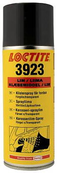 Kontaktlim Loctite 3923, KONTAKTLIM LOCTITE 3923 SPRAY 400ML