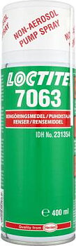 Rengöring avfettningsspray Loctite 7063, RENGÖRING 7063 PUMPSPRAY 400ML