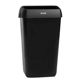Papperskorg Katrin 25 och 50 liter, PAPPERSKORG KATRIN SVART TÄT MED IKASTRAM 25L