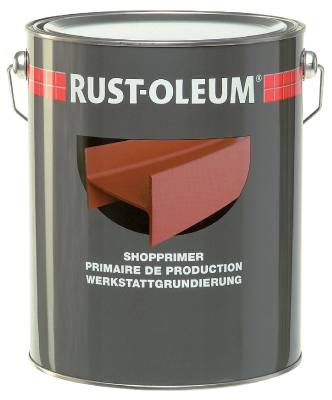Grundfärg Rust-Oleum ShopPrimer 6469, ROSTSKYDDSFÄRG SHOP-PRIMER RUST-OLEUM RÖDBRUN 5L