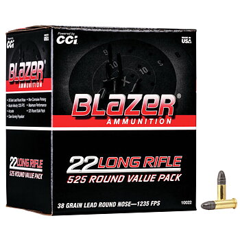 22 LR Blazer Lead RN 38 gr 525-p