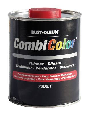 Hammarlack Rust-Oleum CombiColor 2=1 Hammertone, HAMMARLACK 7338 COMBICOLOR RUST-OLEUM MÖRKGRÖN 0,75L - 3