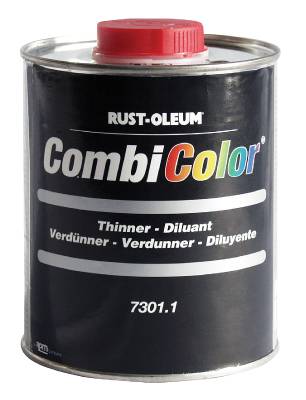 Rostskyddsfärg Rust-Oleum CombiColor 2=1, ROSTSKYDDSFÄRG 7315 COMBICOLOR RUST-OLEUM ALUMI 9006 0,25L - 3