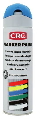 Märkfärg CRC Marker Paint Fluorescerande, MÄRKFÄRG CRC FLUORESCERANDE BLÅ 500ML - 9