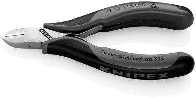 Sidavbitare. Knipex 7702 / 7722 / 7732 / 7712 / 7742, SIDAVBITARE 7712-115