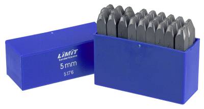 Bokstavsstämpel Limit 5176, BOKSTAVSSTÄMPEL LIMIT 5176-5MM A-Z